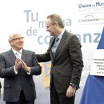 El President de la Generalitat, Alberto Fabra, visita el Ayuntamiento de Burriana y preside el acto de inauguración del nuevo Centro Asistencial de Unión de Mutuas de la localidad. 20/02/2012.