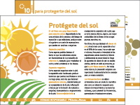 Protégete del sol