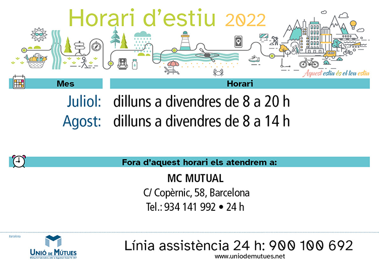 Horario especial