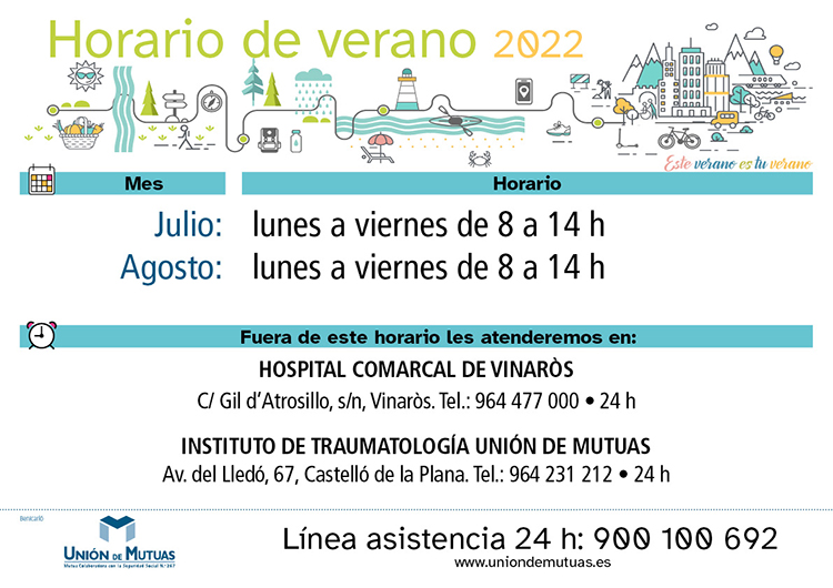 Horario especial