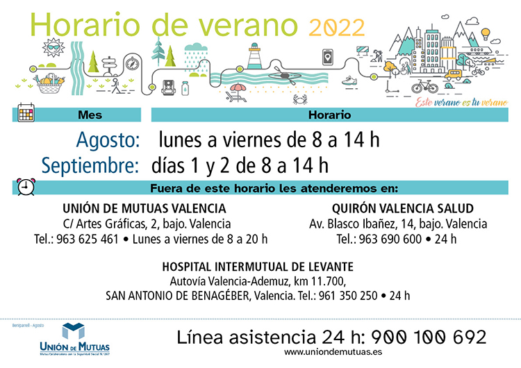 Horario especial