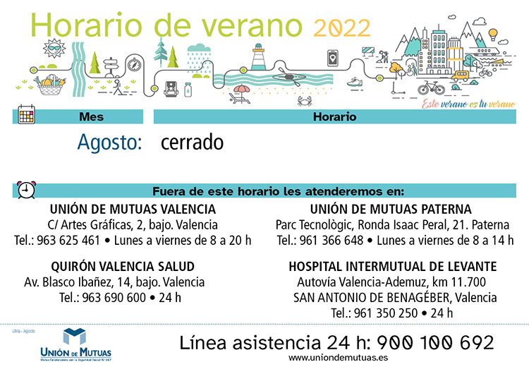 Horario especial