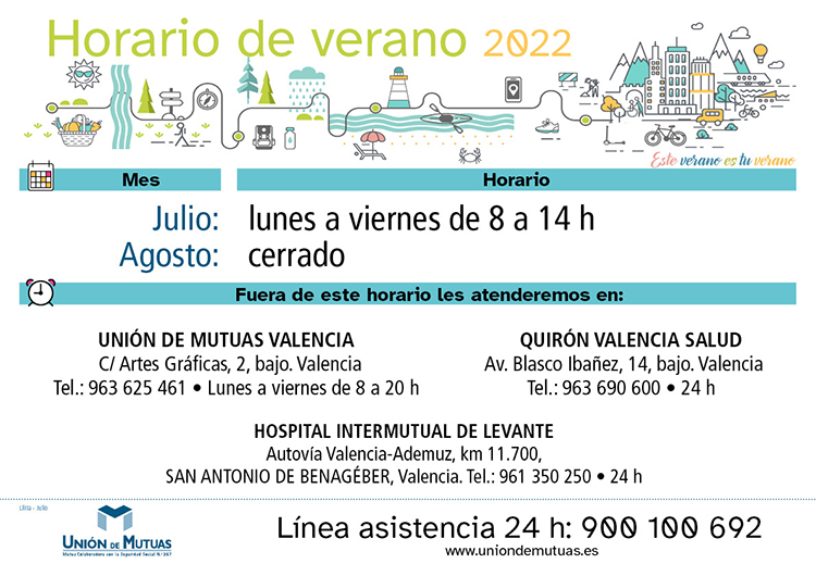 Horario especial