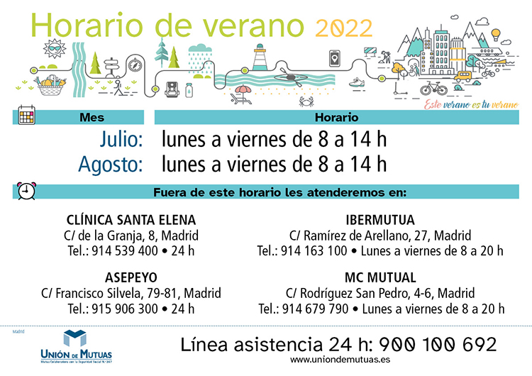 Horario especial