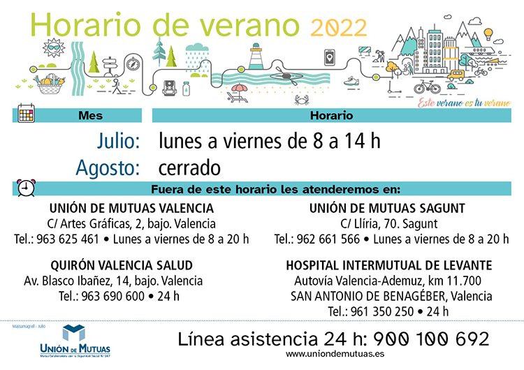 Horario especial