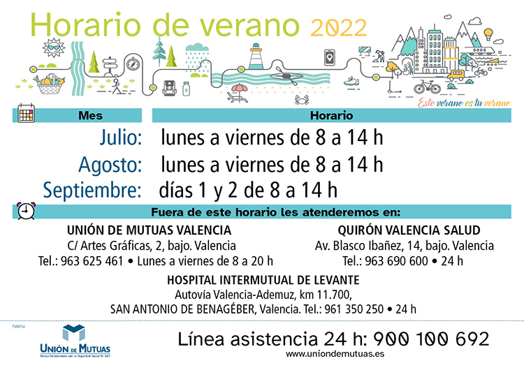 Horario especial