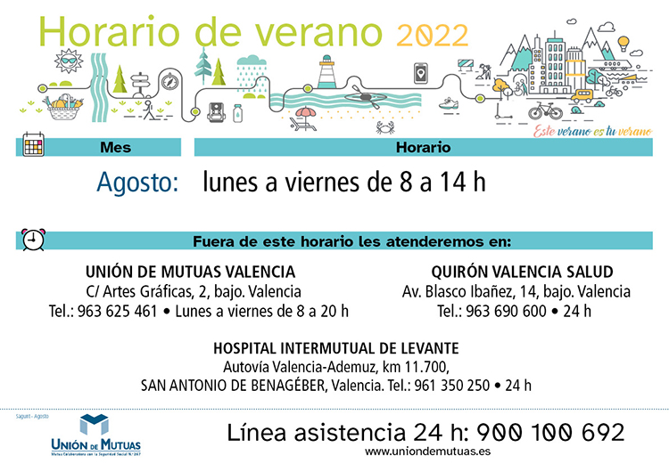 Horario especial