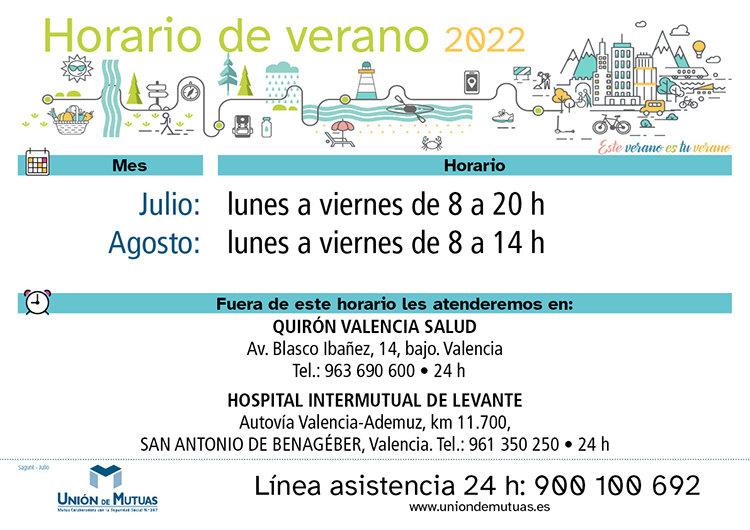 Horario especial