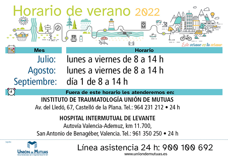 Horario especial