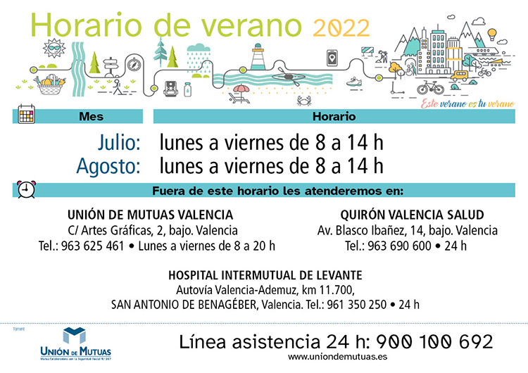 Horario especial