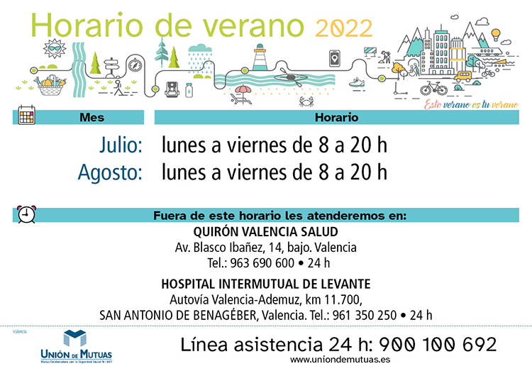 Horario especial