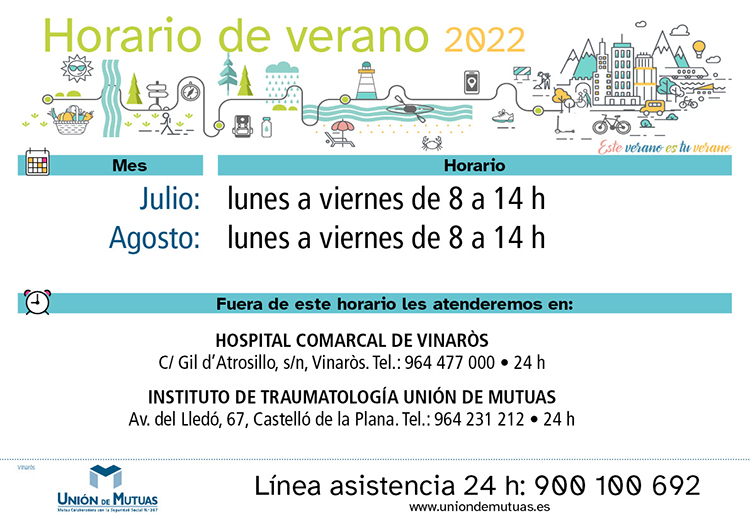 Horario especial