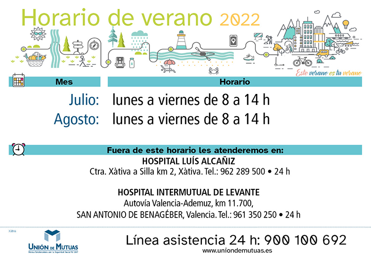 Horario especial