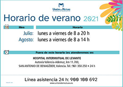 Horario especial