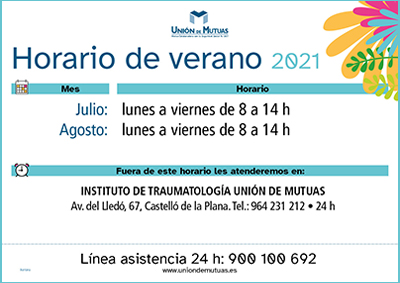 Horario especial