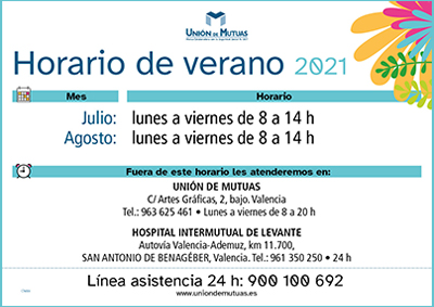 Horario especial