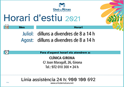 Horario especial
