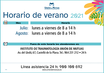 Horario especial