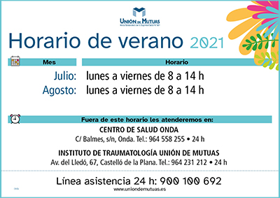 Horario especial