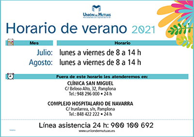 Horario especial