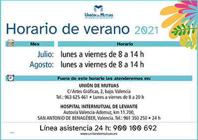 Horario especial