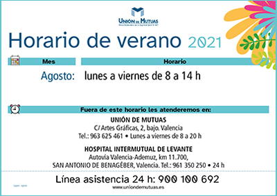 Horario especial