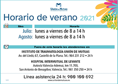 Horario especial