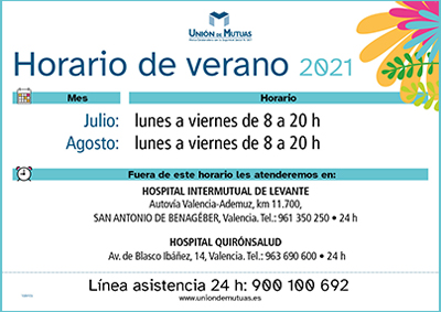 Horario especial