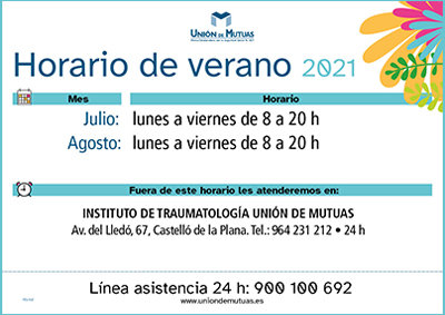 Horario especial