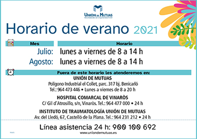 Horario especial