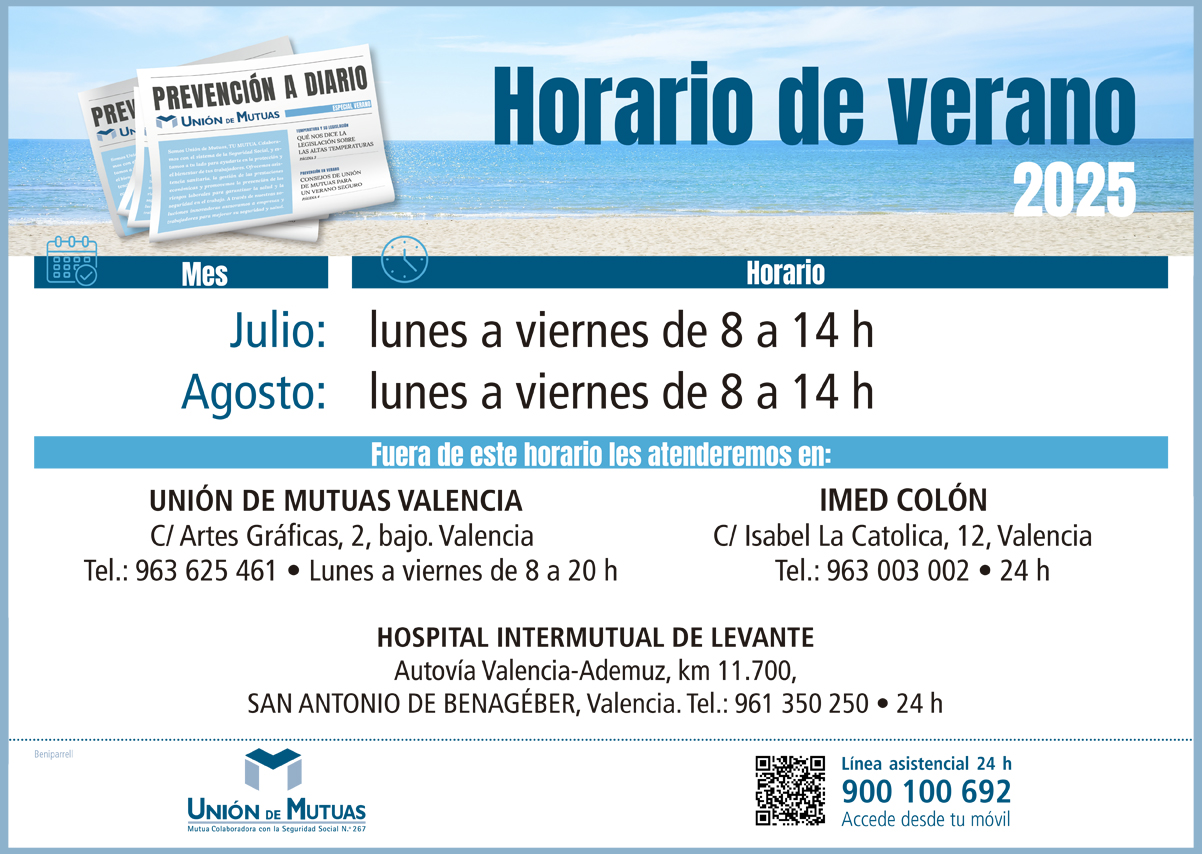 Horario especial