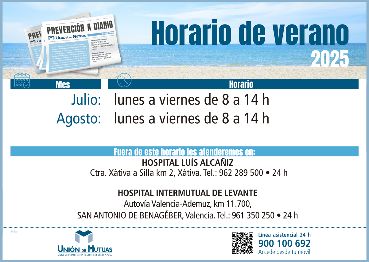 Horario especial