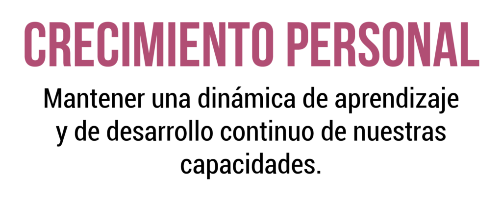 07 Crecimiento personal