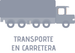 Transporte en carretera gris