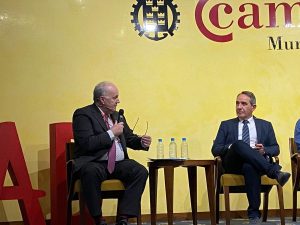 Emilio Gómez ha expuesto el modelo de Gestión de Organización Saludable de  Unión de Mutuas en el Congrerso Ágora Bienestar