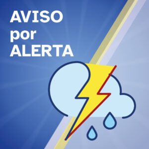 Aviso por Alerta WEB CUADRADO DANA